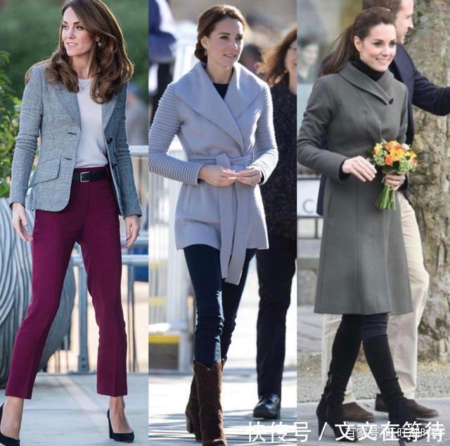 凯特王妃高级灰套装，简约利落不失高级感