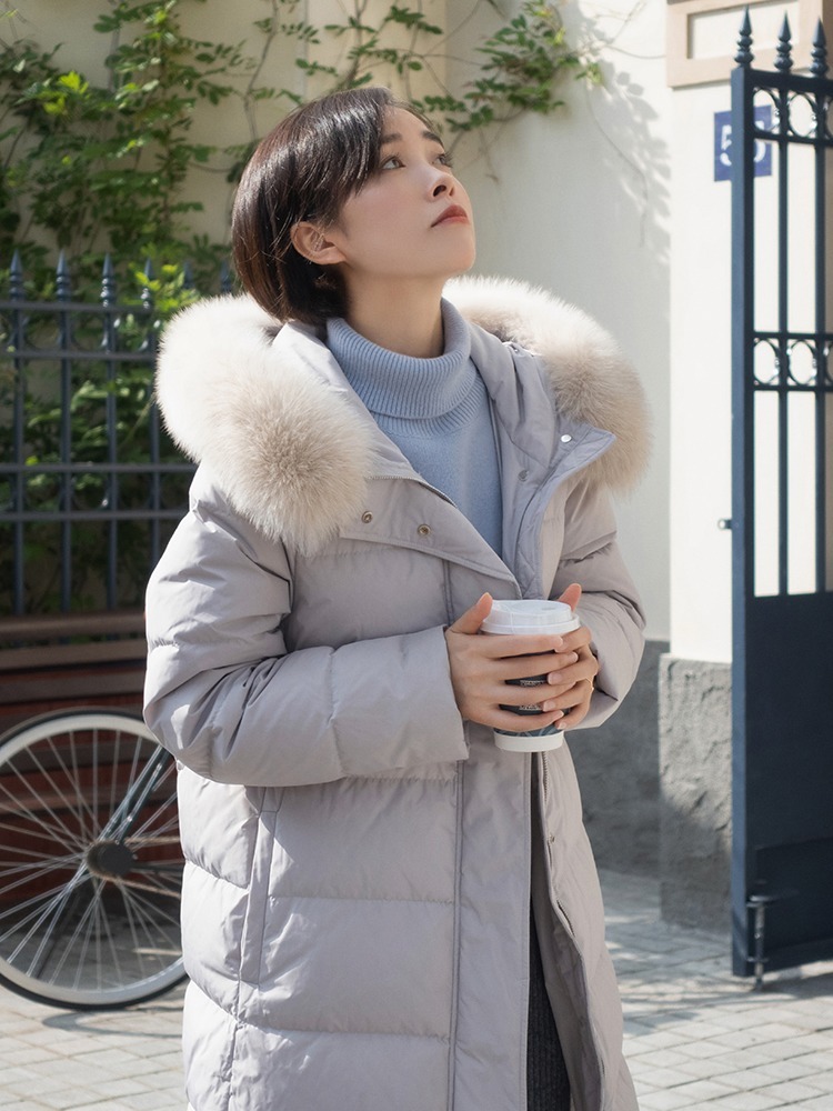 卫衣|女人再懒,冬天也不能乱穿衣!跟着博主这样穿羽绒服,超美!
