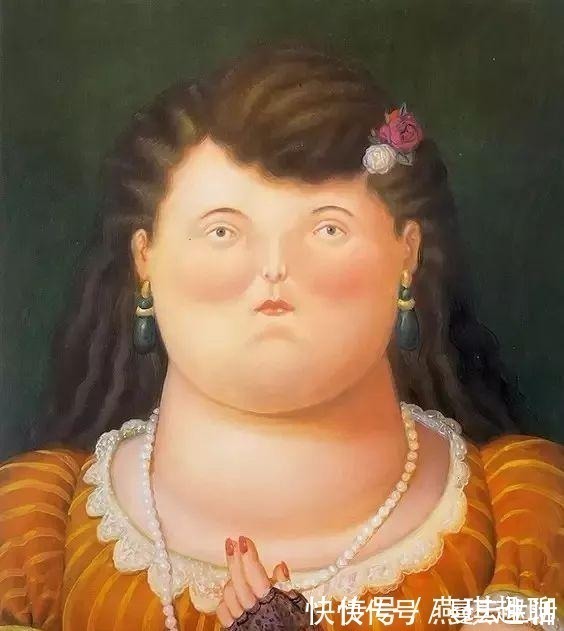 胖子@最会画胖子的魔幻现实主义画家,蒙娜丽莎在他画笔下憨态可掬