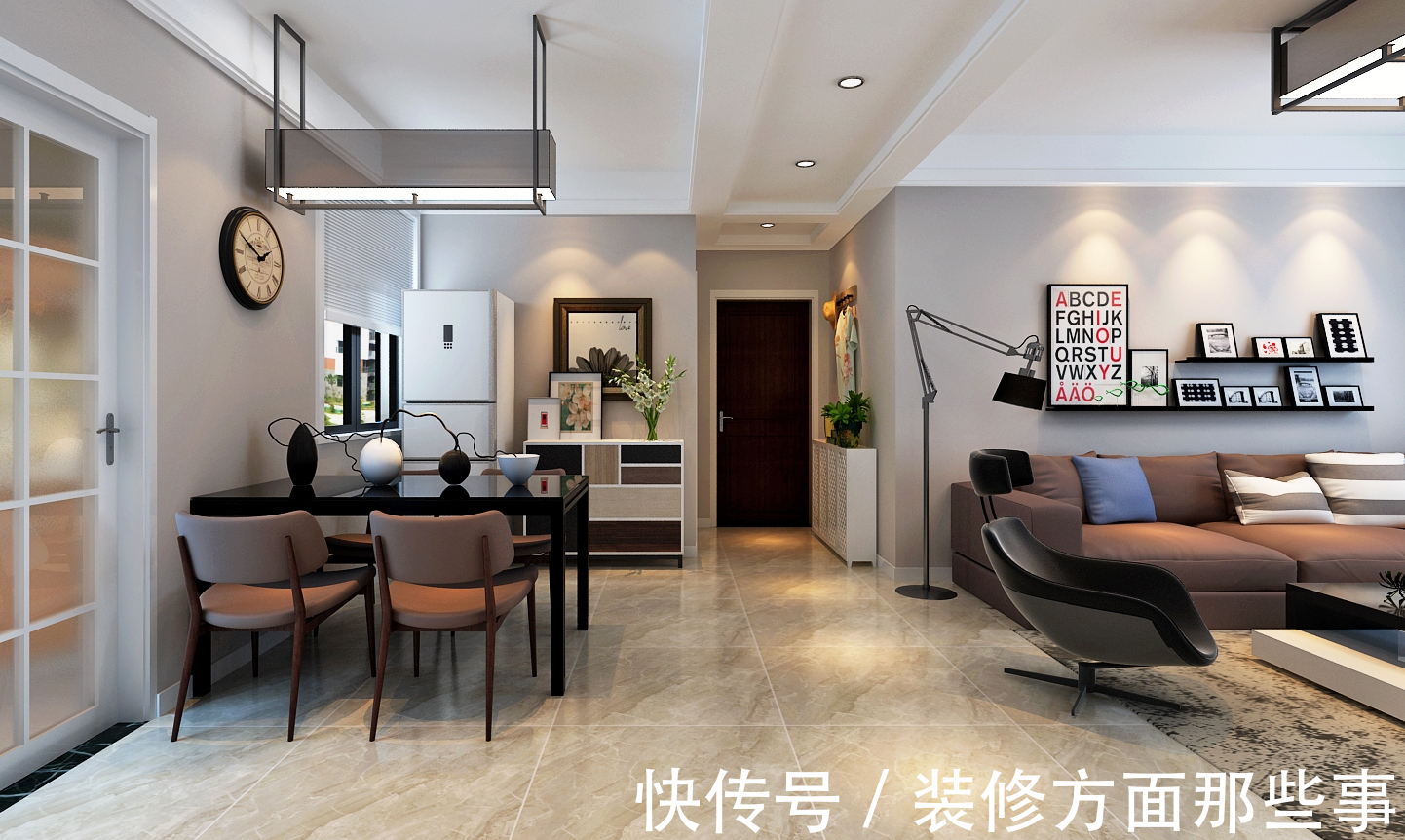 简约|116平现代简约风三居室,简约而不简单就是舒心、舒适