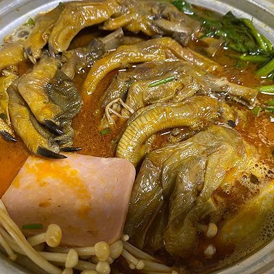 紫苏叶子|田螺鸭脚煲