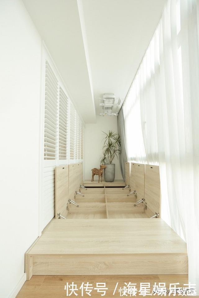 张女士|越来越多人去客厅化设计,像她家这样装修,59㎡住4口人很舒适