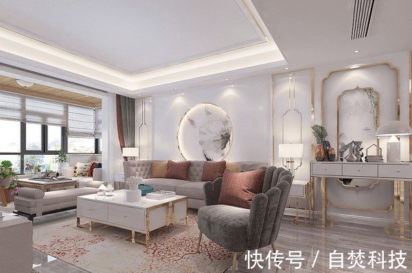 混搭|这对夫妻俩装修思想前卫,全屋新中式混搭风格,效果让人羡慕极了