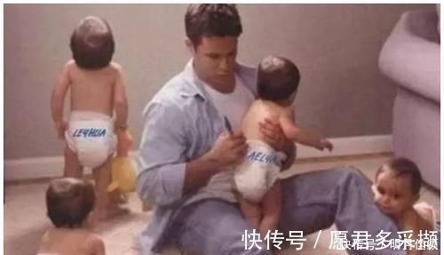喂奶|4胞胎一模一样,避免重复喂奶,老爸想出一办法,网友亲生的