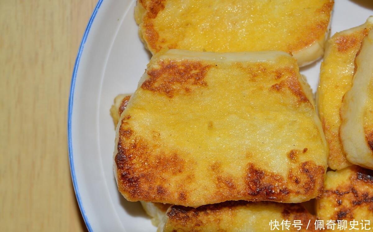 煎馒头片不要只会裹蛋液,记得多加这1步,煎出来外酥里软不吸油