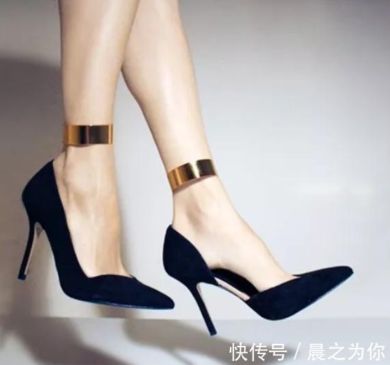 女人 细跟鞋和时髦的设计融为一体,让女人走在悠然的时光里!