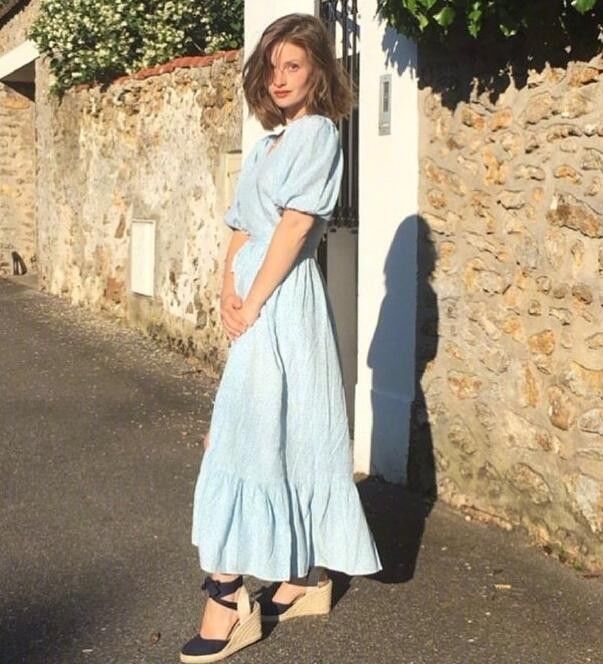 你懂“小个子”的法式浪漫吗？Camille Yolaine穿搭走红ins