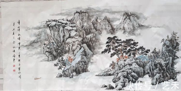 冬奥！画家于军老师受邀参加“炫姿舞冰雪 翰墨迎冬奥”迎冬奥书画展