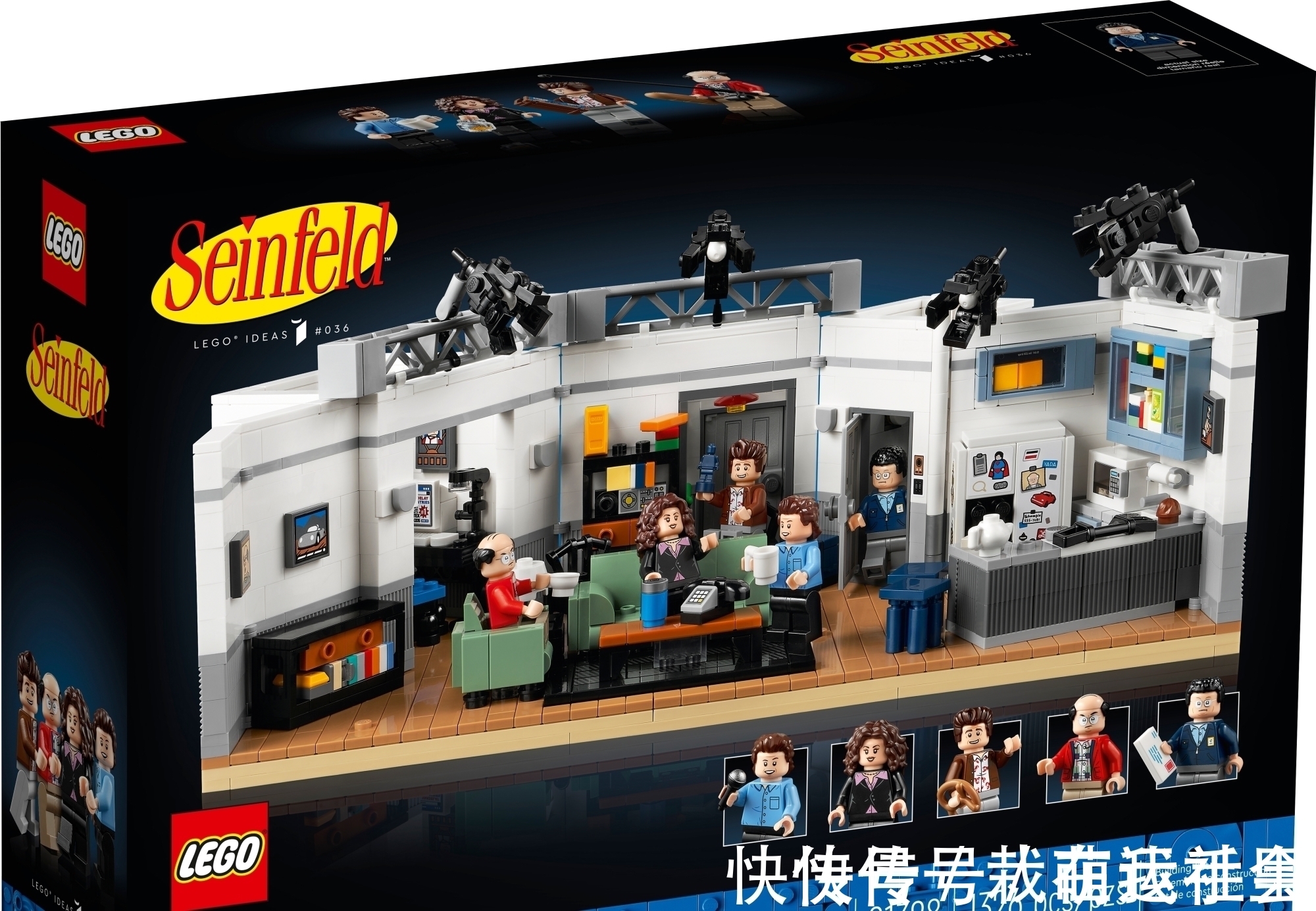 ide乐高发布Ideas系列新品21328 宋飞正传,30年前经典剧集乐高化