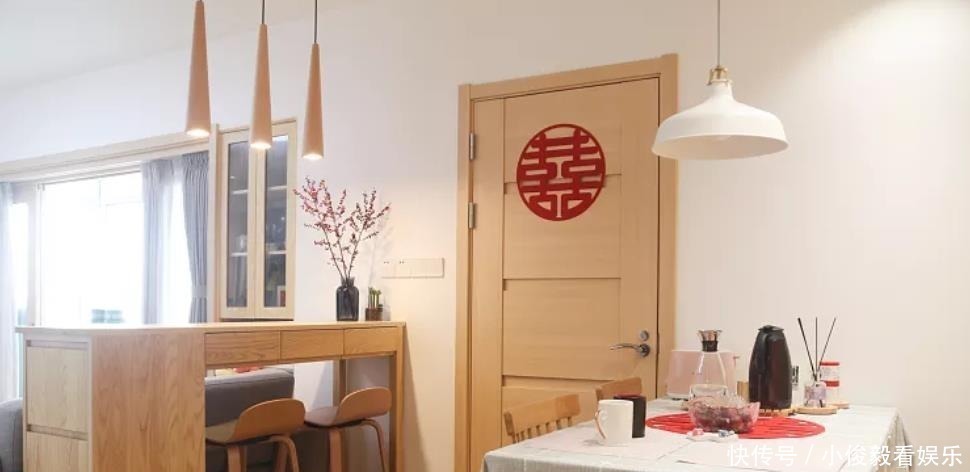 原木|56平小婚房,沙发不靠墙等于“多间房”全屋实用极了,晒晒