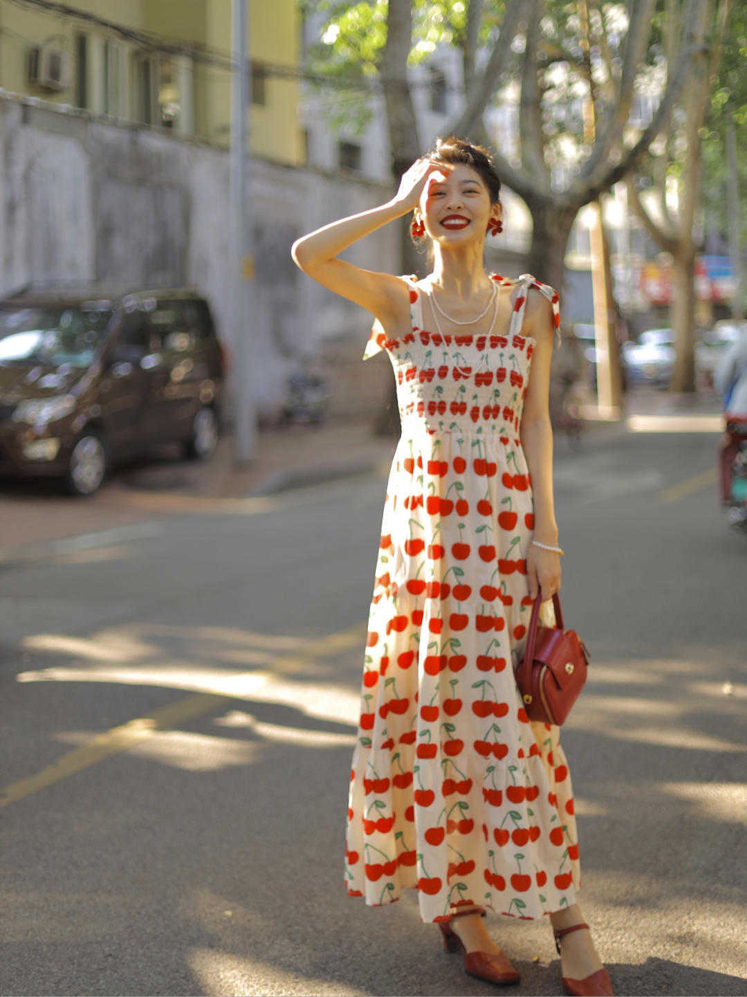 半身裙|复古穿搭的技巧公式,这几个配色更显年轻,高级洋气