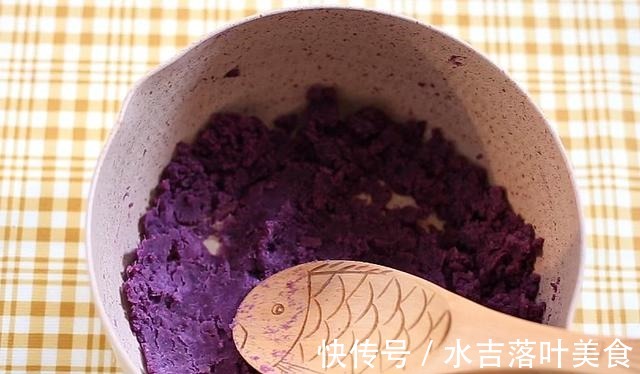 紫薯馅|糯米粉新吃法，高颜值又美味，操作不难，适合新手学做，成功率高！
