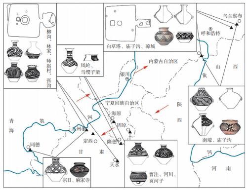 公元前三千纪马家窑文化东向传播的考古学