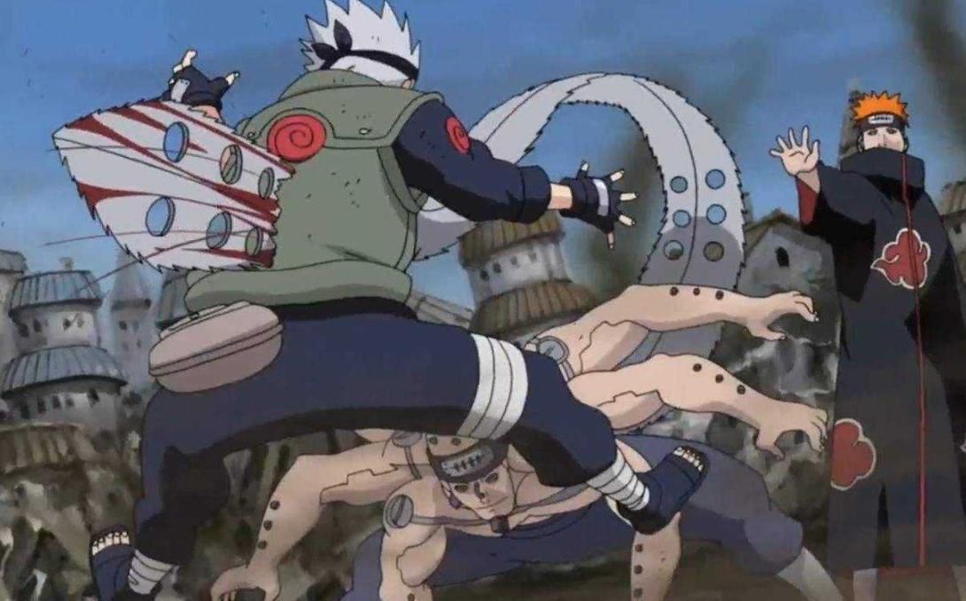 大蛇丸|《火影忍者》卡卡西连带土都打得过,为什么会死在佩恩的手下?