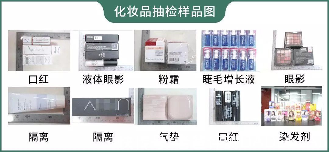 粉底液|口红、粉底液、染发剂、酵素，65批跨境商品检测结果公布