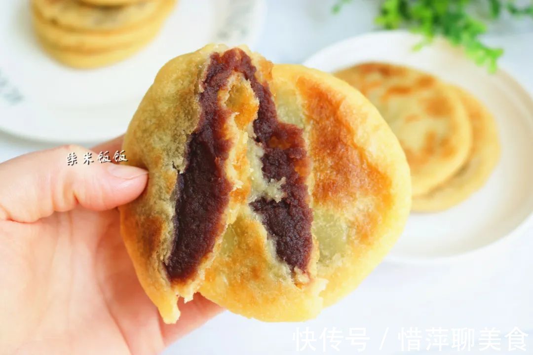 糯米粉|早餐吃它最省事，不用面粉，不用发酵，外酥里软，太香了