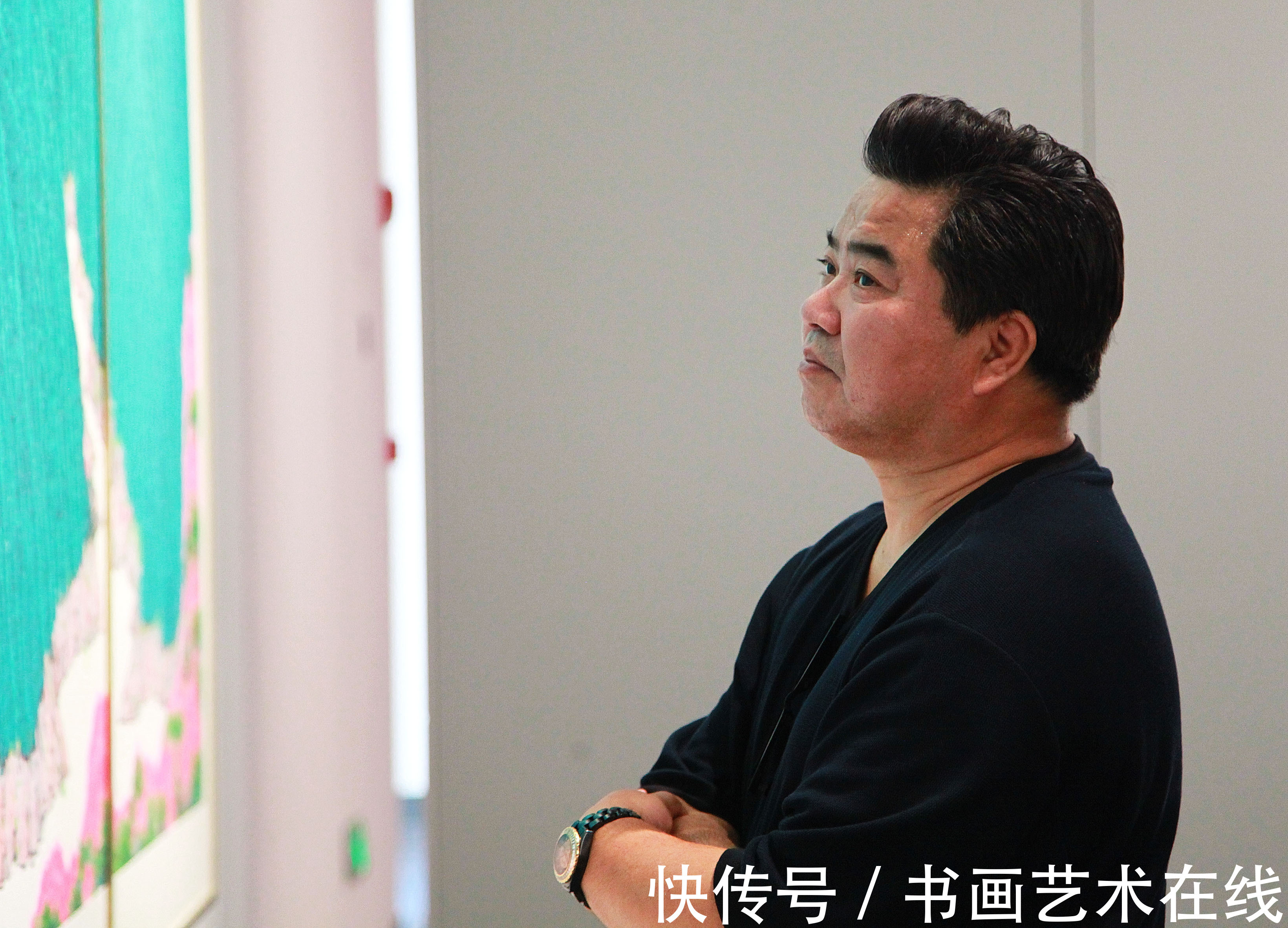 大师|取材灵活博采众长 独具风格——国画家、画鹰大家、指墨画艺术大师朱祖国