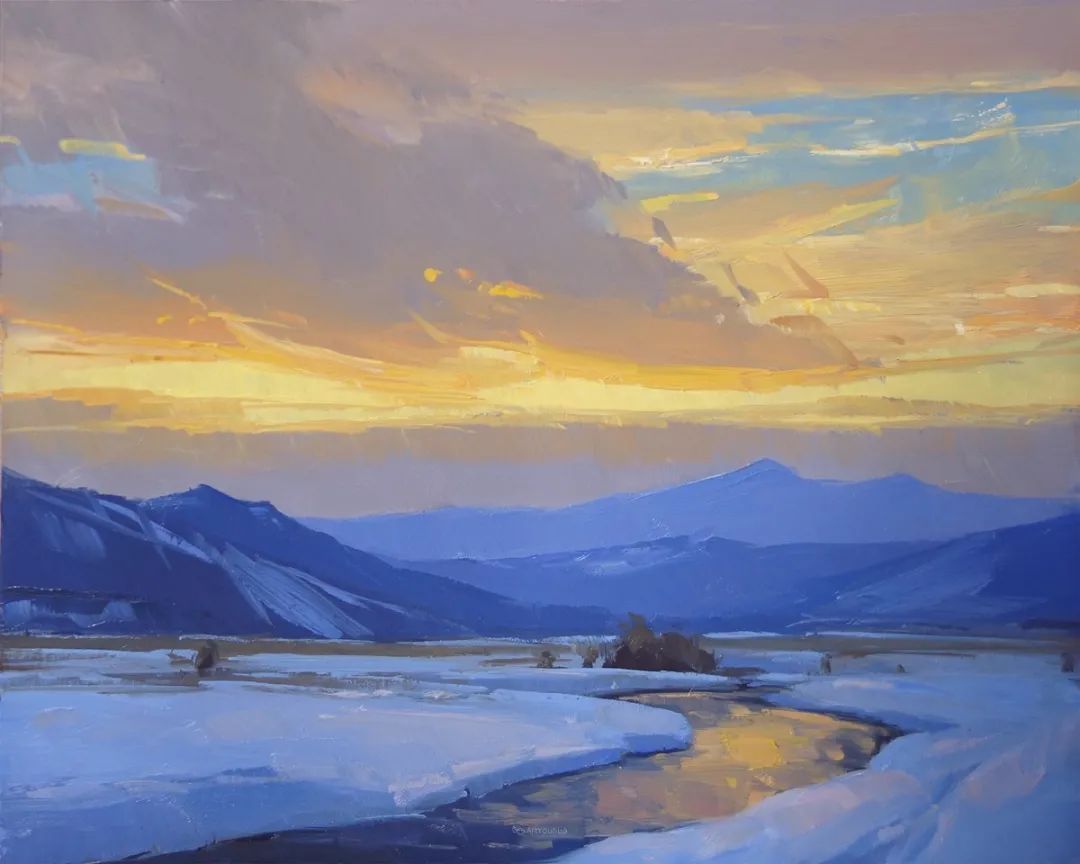 科罗拉多州@斯泰西·彼得森:半路出家的女画家,笔下的风景堪称一绝