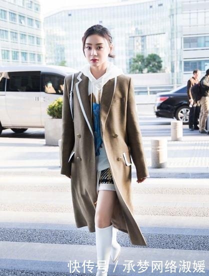 “大衣+半裙”才是冬天的正确打开方式,温柔又气质!