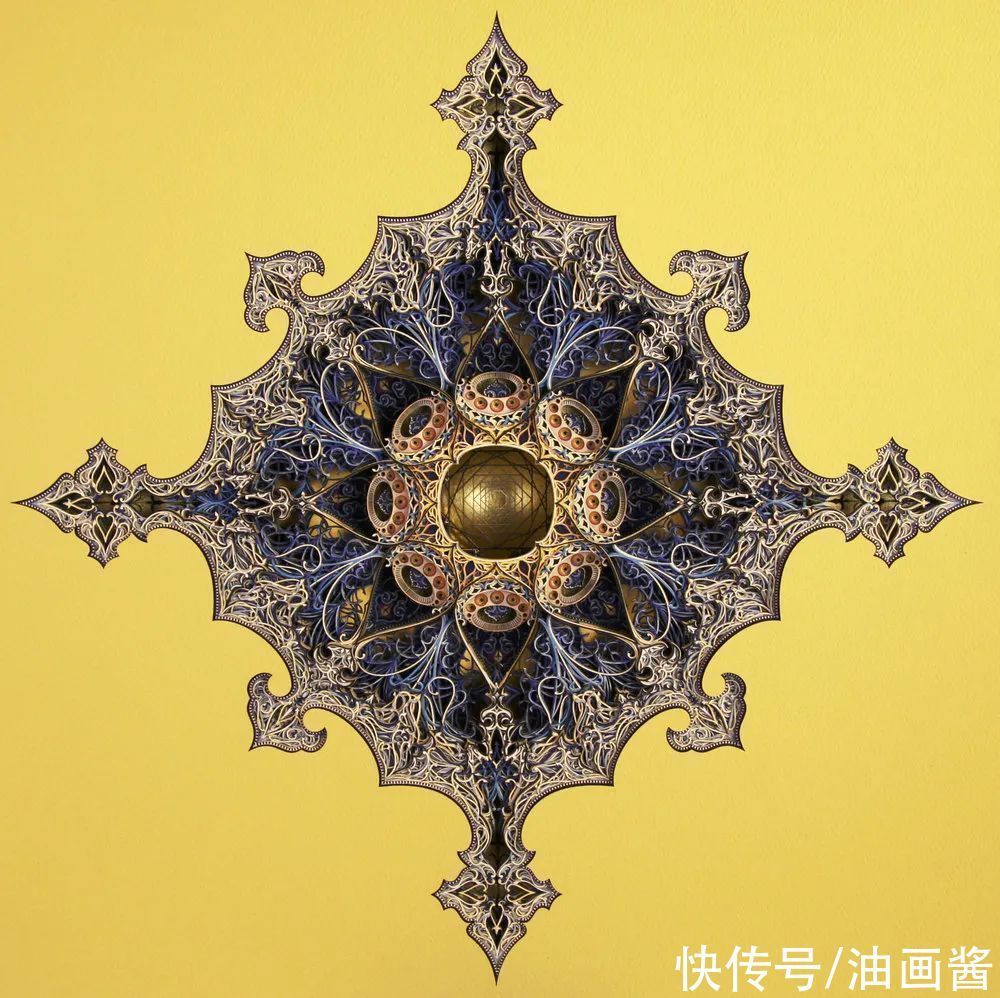 埃里克·斯坦德利&他用时6个月,耗费200张纸,就为制作一个纸雕作品