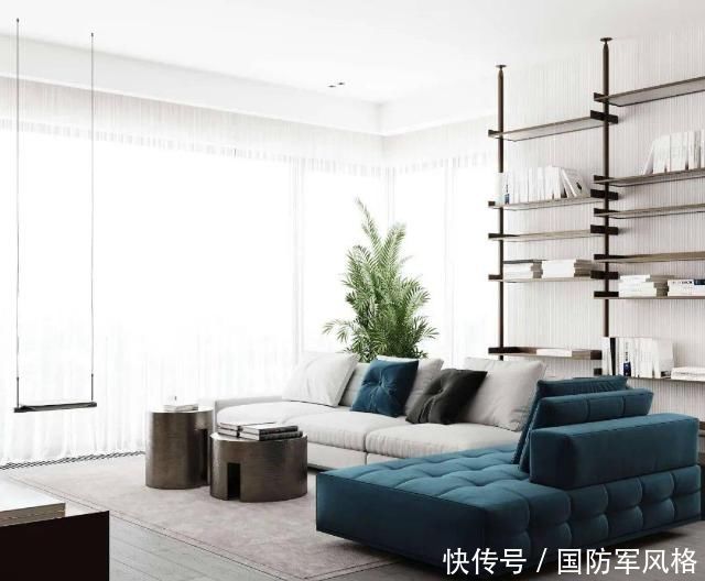 大宅|简约清新的自然新居，充满仪式感的平层大宅