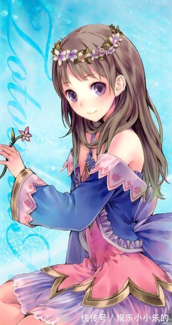 岸田梅尔@软萌的二次元美少女插画,洋溢着让人舒服的清澈透明感