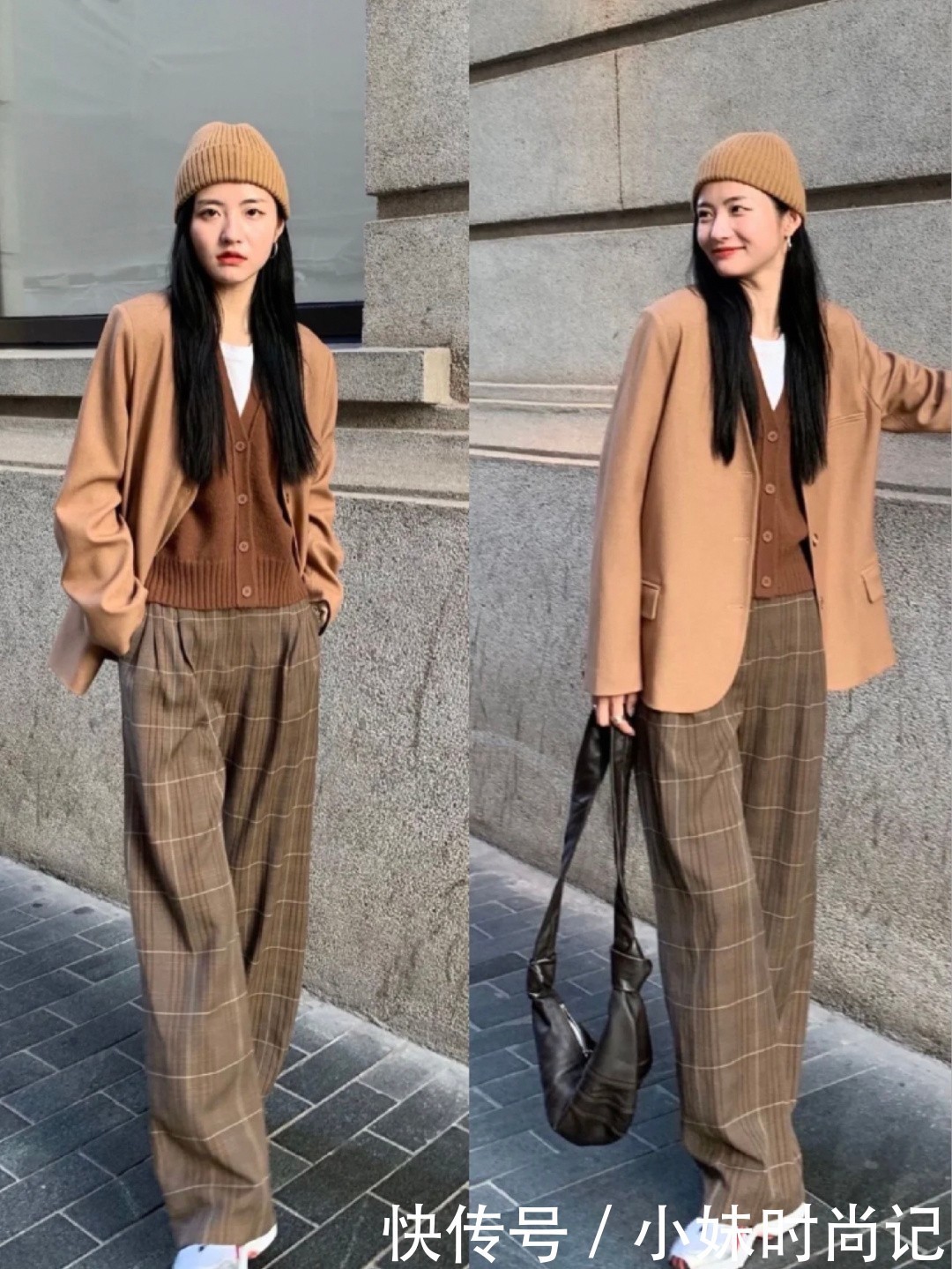 帅气|女孩酷起来没男生什么事了, “男友风”帅气穿搭, 盐系女孩必备!