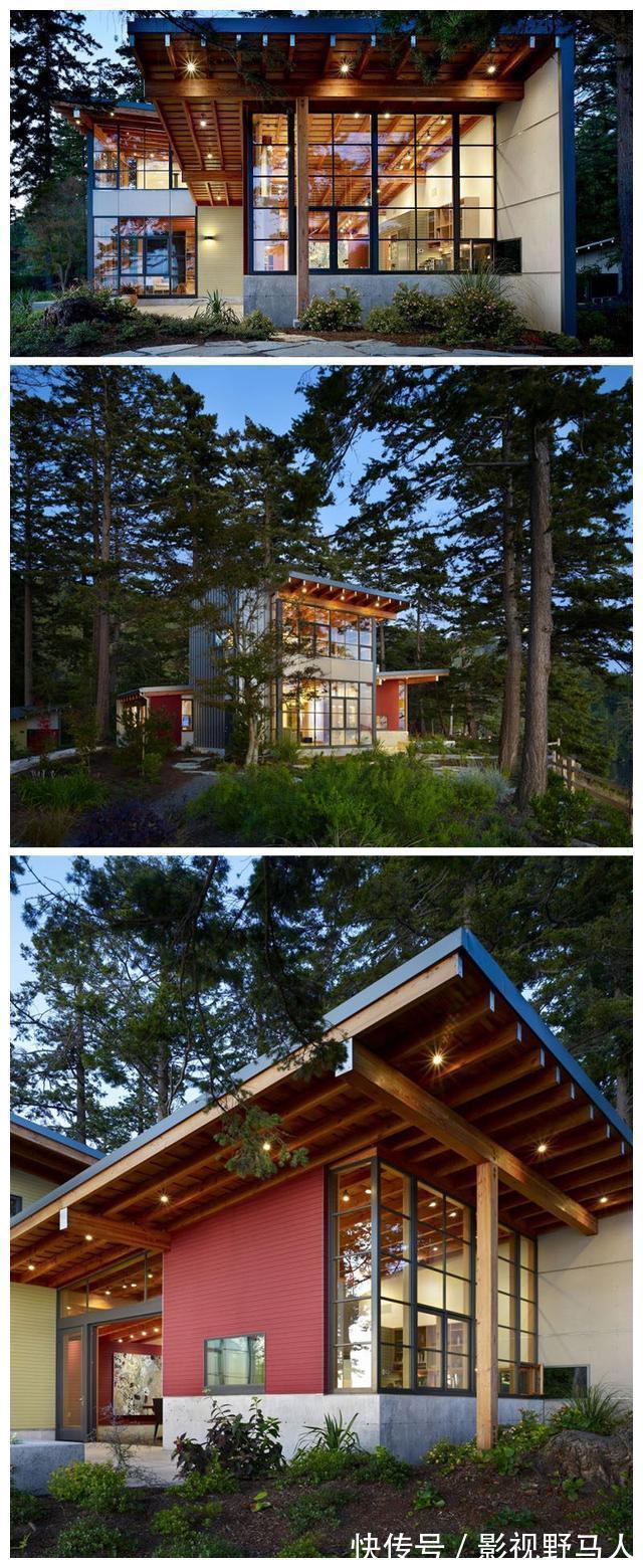 西北太平洋|20棟小別墅設計實例，第3棟對我啟發很大，今后回鄉也要這樣建