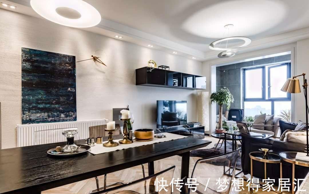 80平|服装设计师的新家，80平也可以很宽敞，还能拥有超实用的衣帽间