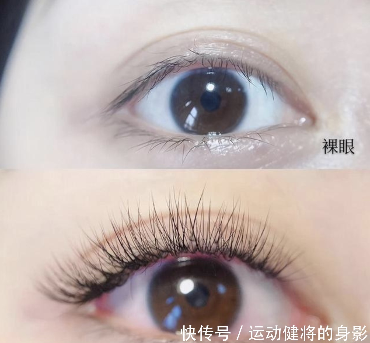 妆感|吉娜真是放开了!大方卸掉假睫毛,看到素颜真容,难怪妆感那么重