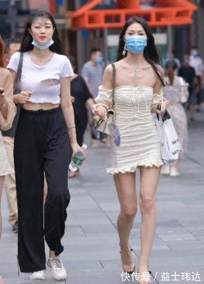 法式|175美女穿米黄一字肩,谁说职场只能黑白灰,法式方领橙色连衣裙优雅浪漫