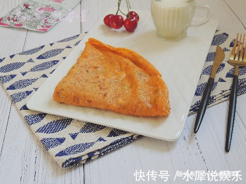意大利面|十分钟快手早餐饼，简单好做，营养全面，妈妈不早起，孩子吃得欢