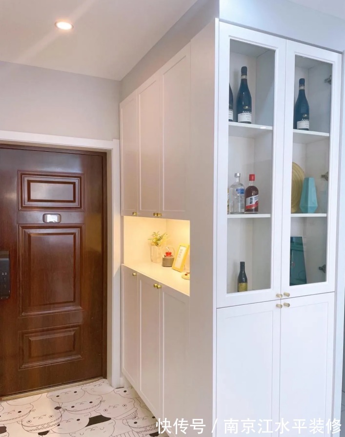 墙面|南京80平两室装修案例，业主的自我设计，简单实用是首位