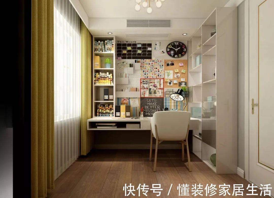 收纳|卧室里拼书房,7款一屋多用的办公学习区,1m2空间也能实现