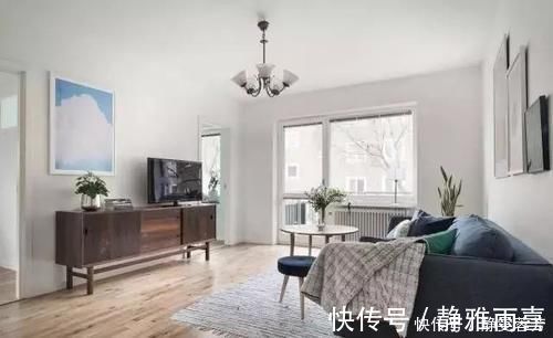 墙纸|小户型69平，卫生间3㎡为了做干湿分离，装玻璃又拉浴帘！