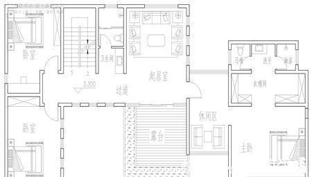 露台|推荐5款三层别墅设计图纸，最适合农村建的房子