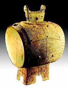 专家们|殷墟大墓曾出土一个鼍鼓,古人制鼓为何不去甲片,让人至今想不通