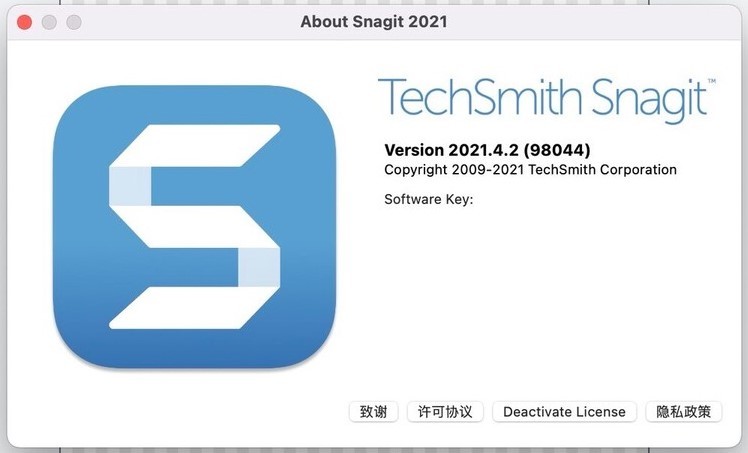 TechSmith Snagit for mac(最强大的屏幕截图软件)v2021.4.2中文激活版