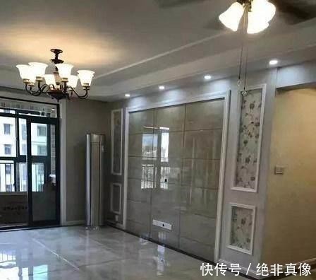 格子形|媳妇偷偷把新房装修好,硬装刚结束就很美了,一进门满是惊喜!