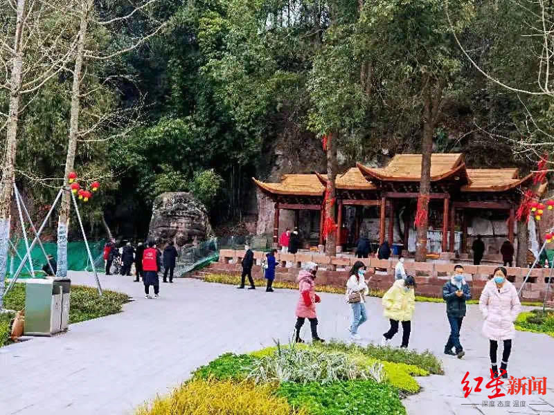 三鱼萌狮文化村揭开神秘面纱，春节期间人气火爆|新春走基层| 游客
