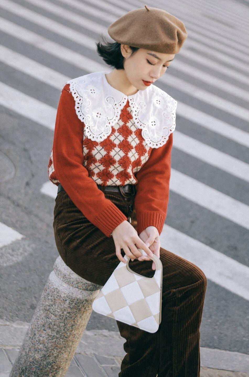 优雅 普通毛衣穿不出质感?看看这些搭配方式,优雅温柔又高级