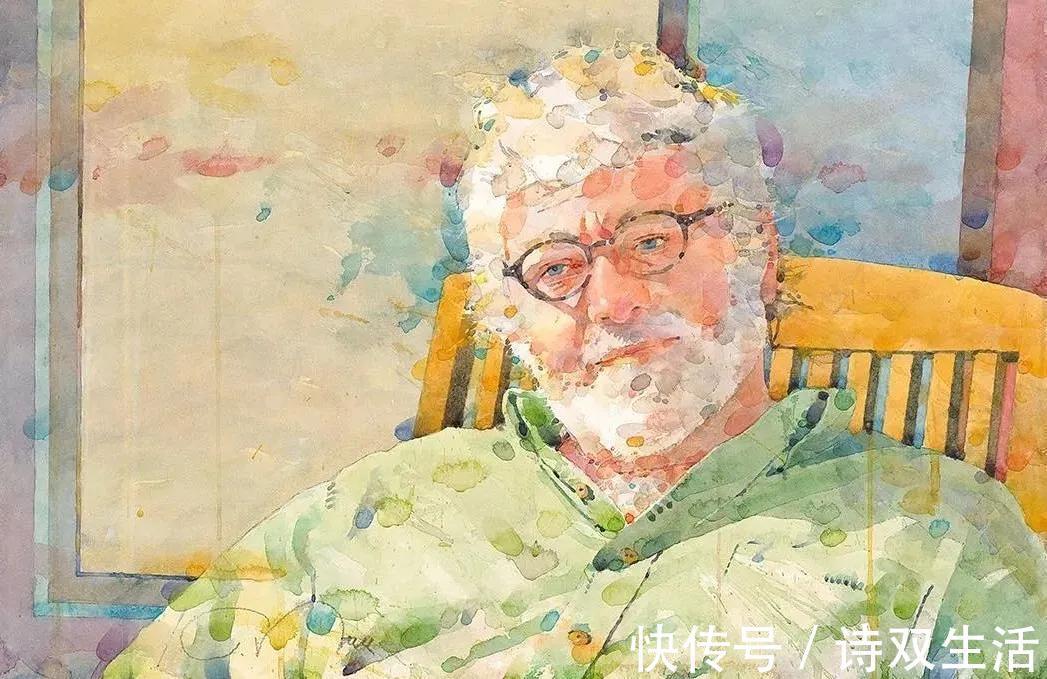 艺术学院&他笔下的人物生动活泼,色块叠加的恰到好处!