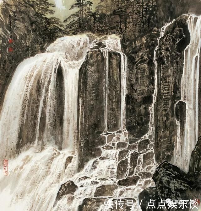 画家|独辟蹊径写意水美——著名山水画家康庄的学术探索