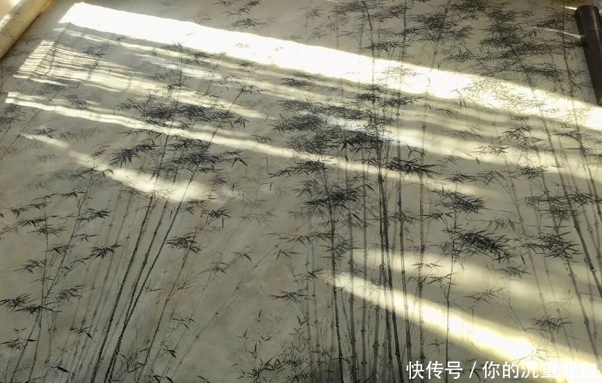 冷军的油画竹子和90后大叔池静山笔下的墨竹,你更喜欢哪个呢