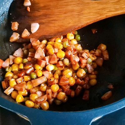 黑椒味蛋挞披萨