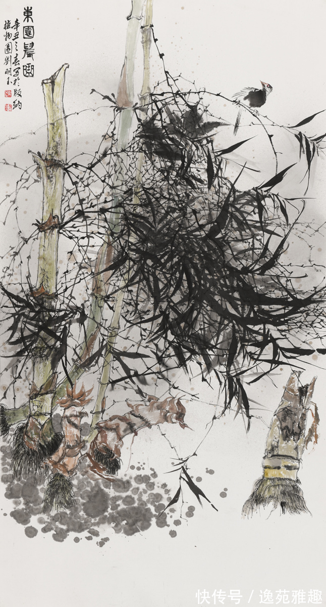 刘明玉|「作品欣赏」好喜欢,这样一种素净,画家刘明玉作品欣赏