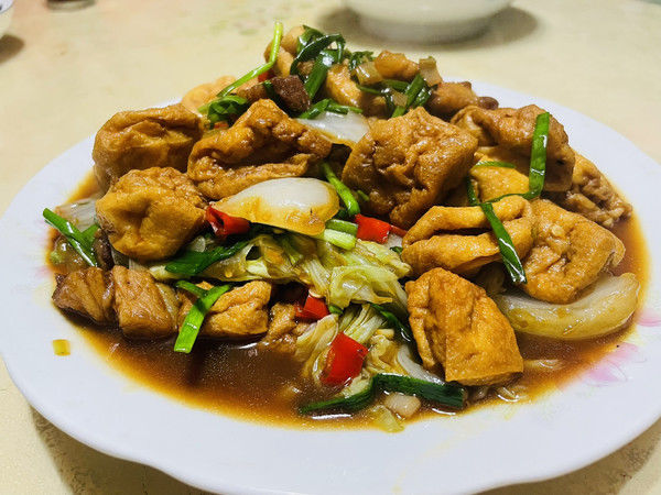 油豆腐|大白菜炖油豆腐