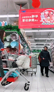 没想到|搞笑GIF趣图：本以为妹子气势如虹，没想到一泻千里！