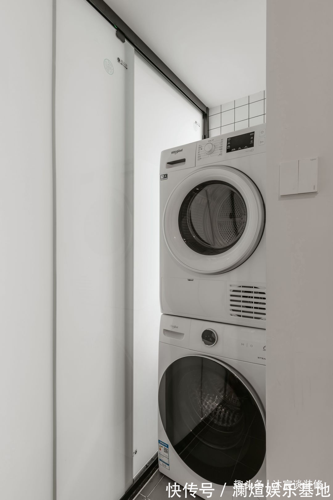烘干机|她家连阳台都不要,直接与客厅打通,实用性大大增加,住着很舒适