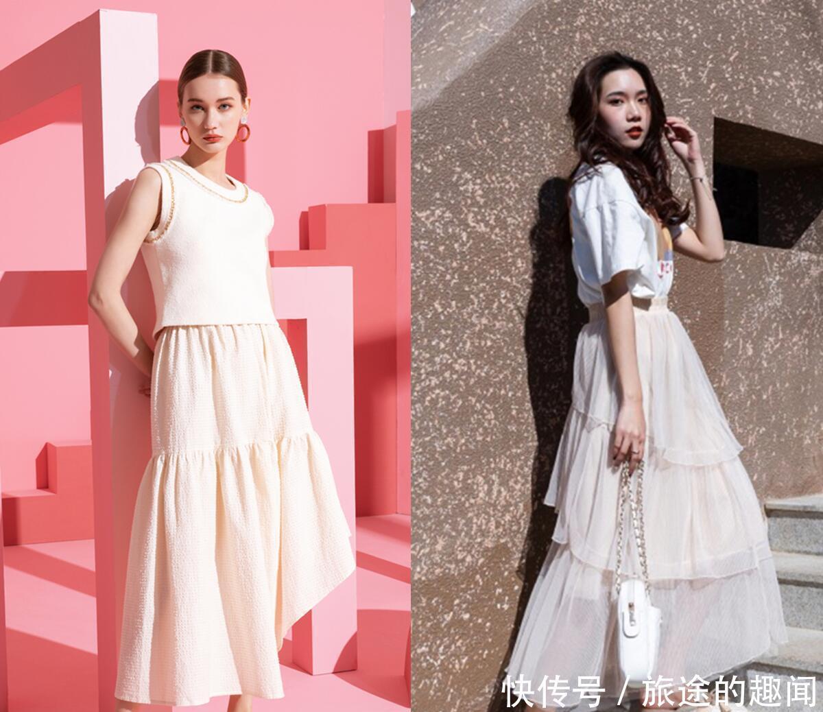 裙子|想不到“穆勒鞋和裙子”火了,优雅显气质,精致女人必备